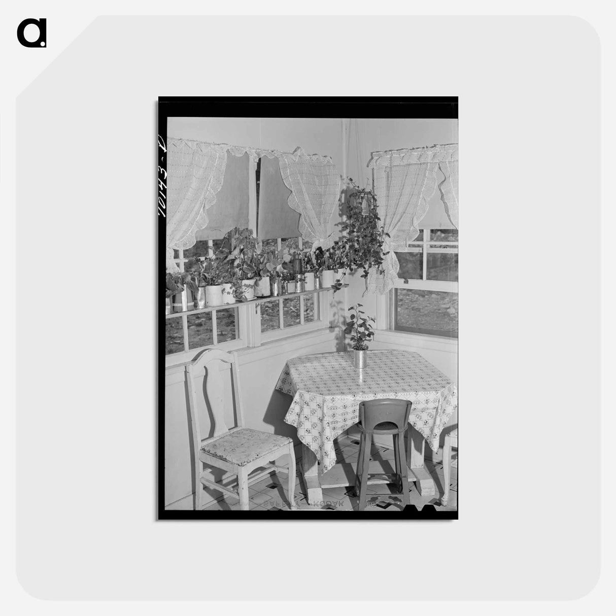 アートポストカード-Farm Kitchen, Boundary County, Idaho
 - ラッセル リー Postcard.
