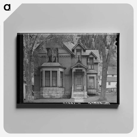 アートパネル-Old Residence, Telluride, Colorado
 - ラッセル リー Canvas.