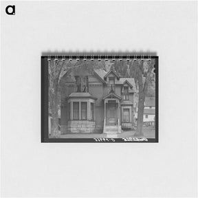 アートメモ帳-Old Residence, Telluride, Colorado
 - ラッセル リー Memo.