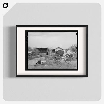 Backyard of Mexican House, San Antonio, Texas
 - ラッセル リー Poster.