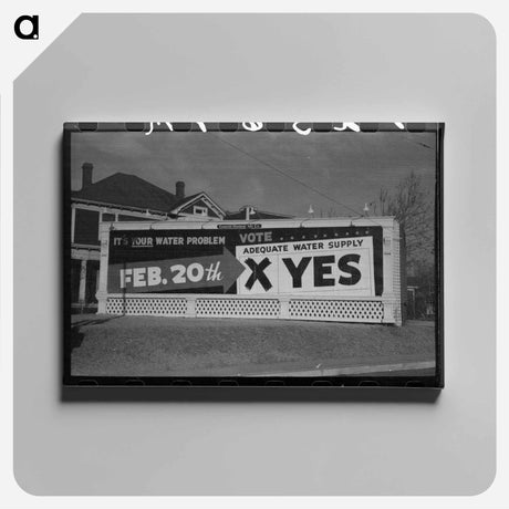 アートパネル-Muskogee, Oklahoma
 - ラッセル リー Canvas.