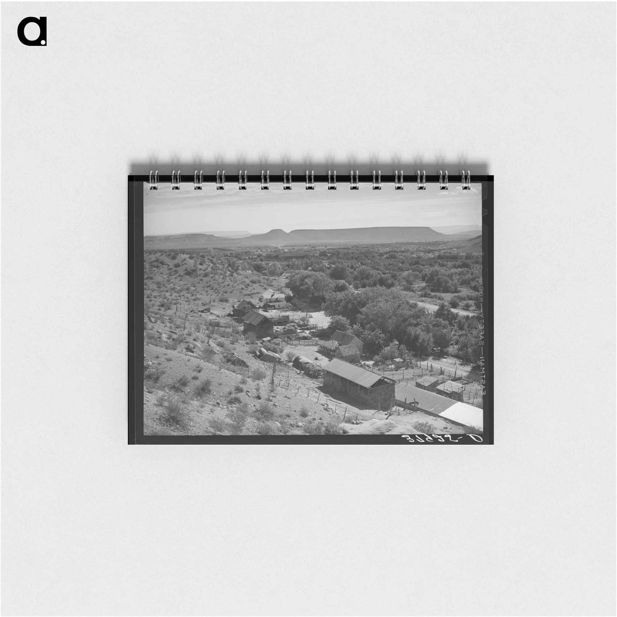 アートメモ帳-Santa Clara, Utah
 - ラッセル リー Memo.