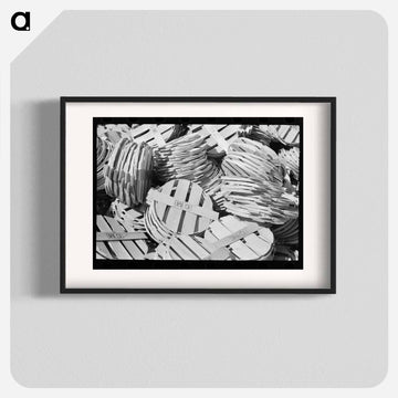 Tops for Spinach Baskets, La Pryor, Texas
 - ラッセル リー Poster.