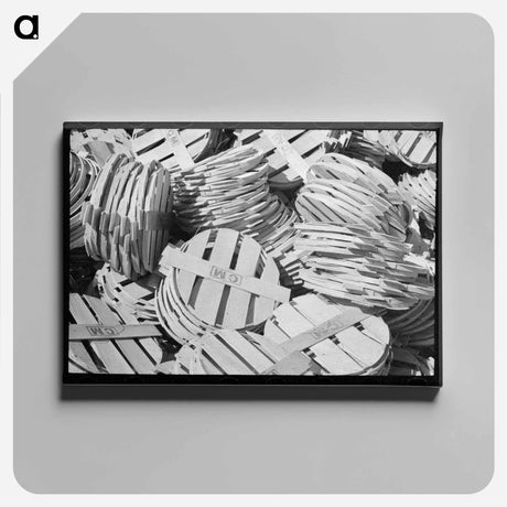 アートパネル-Tops for Spinach Baskets, La Pryor, Texas
 - ラッセル リー Canvas.