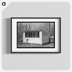 アートポスター-Chicken Coop, Chicot Farms, Arkansas
 - ラッセル リー Poster.