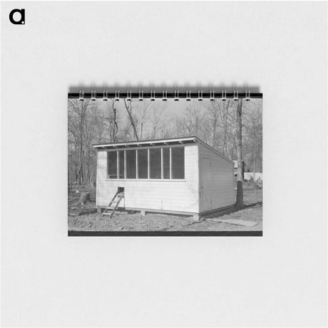 アートメモ帳-Chicken Coop, Chicot Farms, Arkansas
 - ラッセル リー Memo.