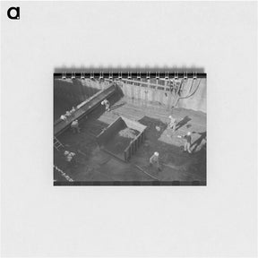アートメモ帳-Shasta Dam Construction
 - ラッセル リー Memo.