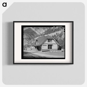 Railroad Station at Ouray, Colorado
 - ラッセル リー Poster.