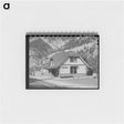 アートメモ帳-Railroad Station at Ouray, Colorado
 - ラッセル リー Memo.