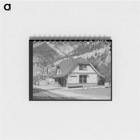 アートメモ帳-Railroad Station at Ouray, Colorado
 - ラッセル リー Memo.