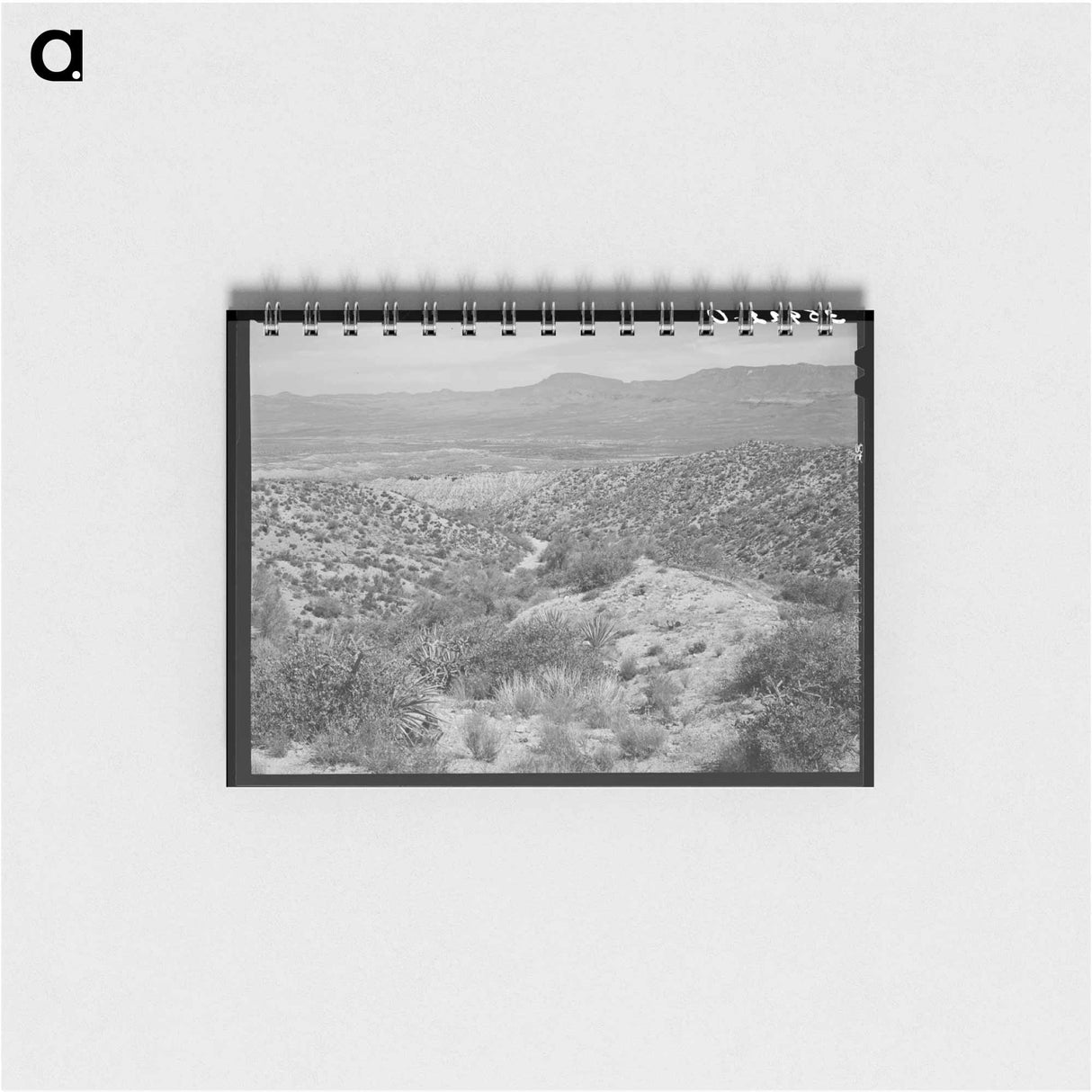 アートメモ帳-Apache Trail, Gila County, Arizona
 - ラッセル リー Memo.