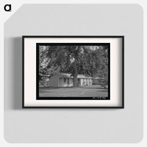 アートポスター-Manager's House at FSA Migratory Labor Camp, Yakima, Washington
 - ラッセル リー Poster.