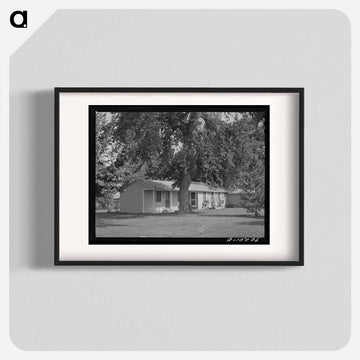 Manager's House at FSA Migratory Labor Camp, Yakima, Washington
 - ラッセル リー Poster.