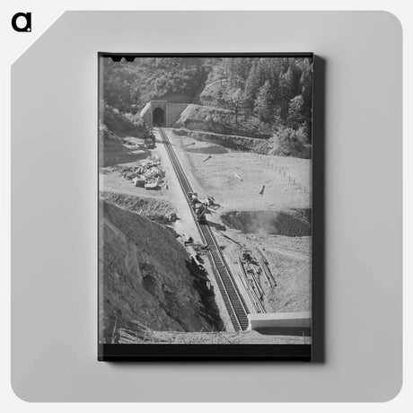 アートパネル-Shasta County, California
 - ラッセル リー Canvas.