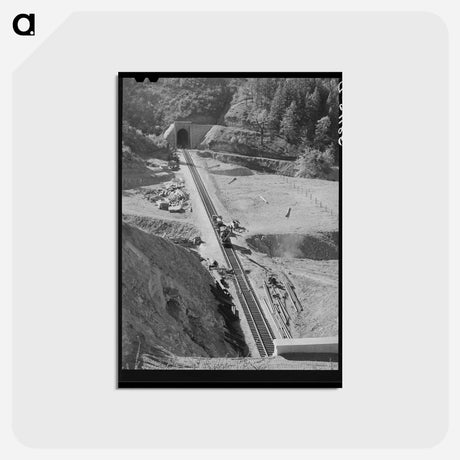 アートポストカード-Shasta County, California
 - ラッセル リー Postcard.