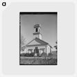 アートポストカード-Church along U.S. No. 7 near Arlington, Vermont
 - ラッセル リー Postcard.