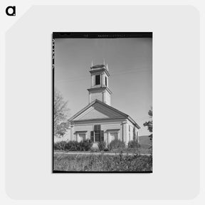 アートポストカード-Church along U.S. No. 7 near Arlington, Vermont
 - ラッセル リー Postcard.