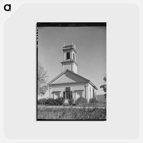 アートポストカード-Church along U.S. No. 7 near Arlington, Vermont
 - ラッセル リー Postcard.