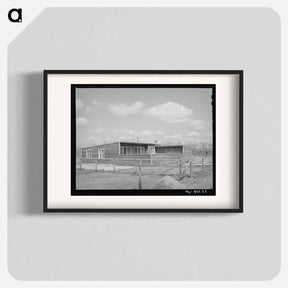 アートポスター-Home of Manager, Migratory Labor Camp, Robstown, Texas
 - ラッセル リー Poster.