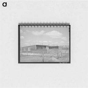 アートメモ帳-Home of Manager, Migratory Labor Camp, Robstown, Texas
 - ラッセル リー Memo.