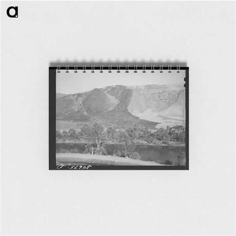 アートメモ帳-Mountains in Gem County, Idaho
 - ラッセル リー Memo.