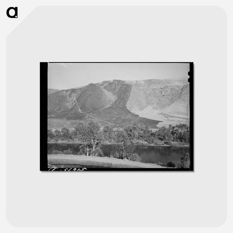 アートポストカード-Mountains in Gem County, Idaho
 - ラッセル リー Postcard.
