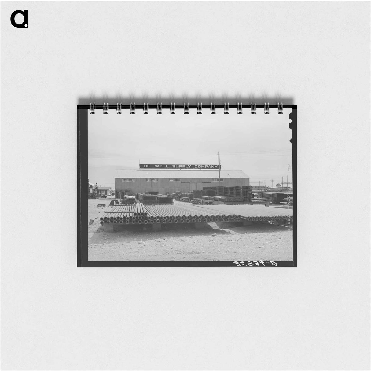 アートメモ帳-Oil Well Supplies, Hobbs, New Mexico
 - ラッセル リー Memo.