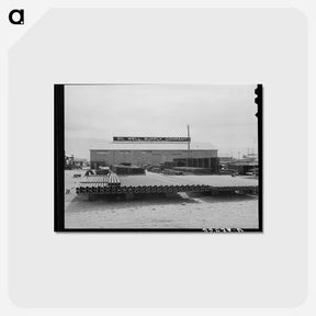 アートポストカード-Oil Well Supplies, Hobbs, New Mexico
 - ラッセル リー Postcard.