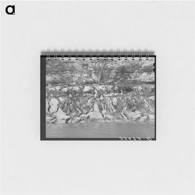 アートメモ帳-Seven Hundred Springs on the Llano River
 - ラッセル リー Memo.