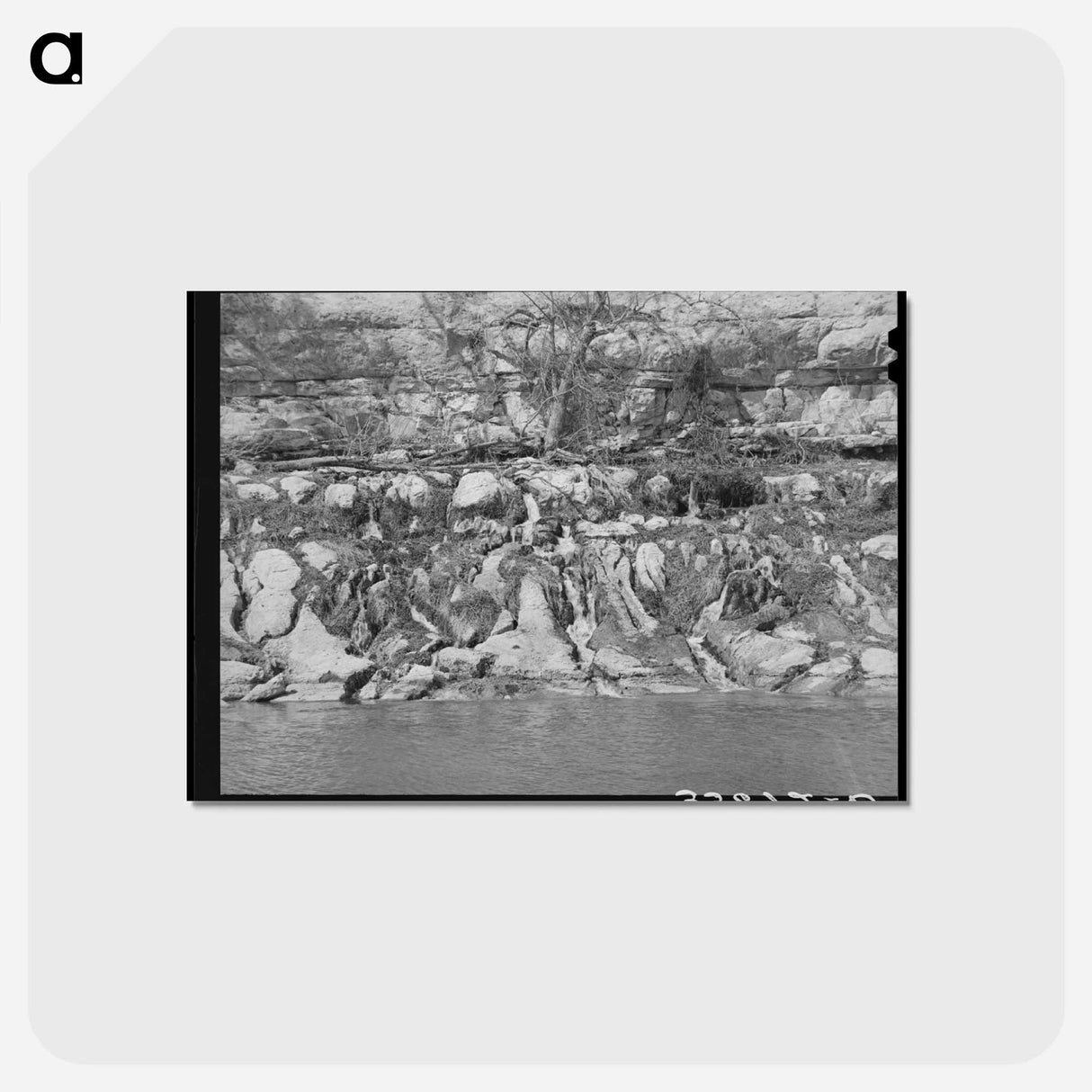 アートポストカード-Seven Hundred Springs on the Llano River
 - ラッセル リー Postcard.