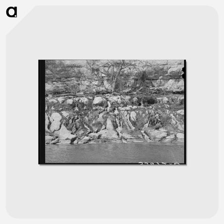 アートポストカード-Seven Hundred Springs on the Llano River
 - ラッセル リー Postcard.