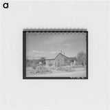 アートメモ帳-House of Fruit Rancher, Delta County, Colorado
 - ラッセル リー Memo.