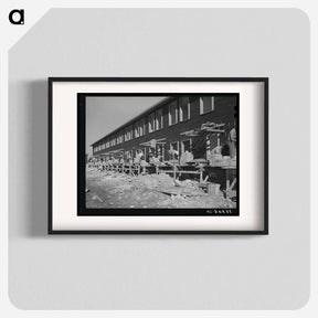 アートポスター-Housing Construction at Corpus Christi Naval Air Base
 - ラッセル リー Poster.