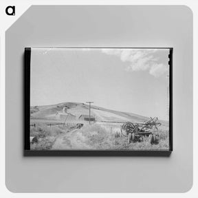 アートパネル-Farm Scene, Walla Walla County, Washington
 - ラッセル リー Canvas.