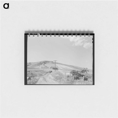 アートメモ帳-Farm Scene, Walla Walla County, Washington
 - ラッセル リー Memo.