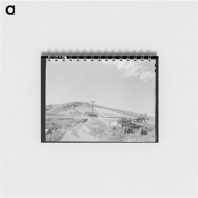 アートメモ帳-Farm Scene, Walla Walla County, Washington
 - ラッセル リー Memo.