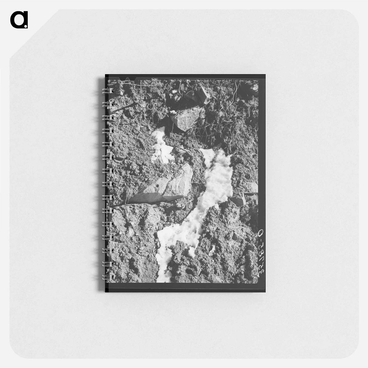 アートメモ帳-Melting Snow in the Mountains, Bernalillo County
 - ラッセル リー Memo.