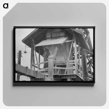 アートパネル-Lime Infusion at Sweet Potato Starch Plant, Laurel, Mississippi
 - ラッセル リー Canvas.