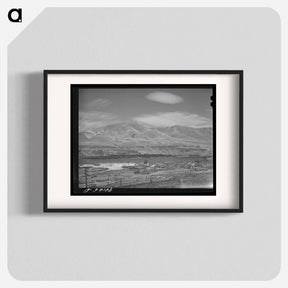 アートポスター-Columbia River at Celilo Falls
 - ラッセル リー Poster.