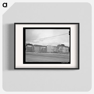 Crumbling Walls, Tombstone, Arizona
 - ラッセル リー Poster.