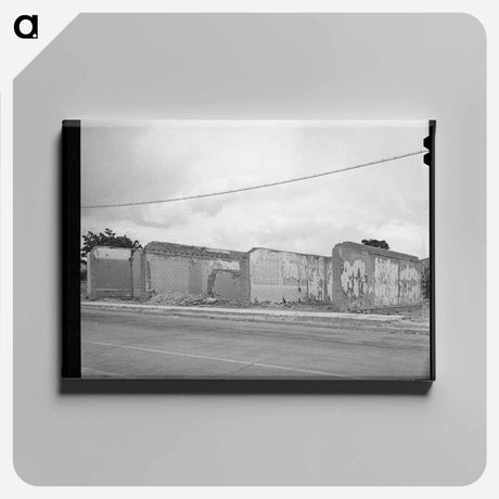 アートパネル-Crumbling Walls, Tombstone, Arizona
 - ラッセル リー Canvas.