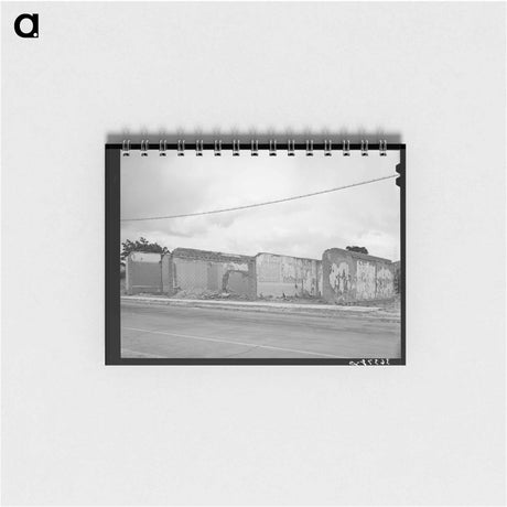 アートメモ帳-Crumbling Walls, Tombstone, Arizona
 - ラッセル リー Memo.
