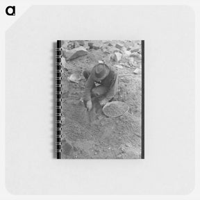 アートメモ帳-Gold Prospector at Pinos Altos
 - ラッセル リー Memo.