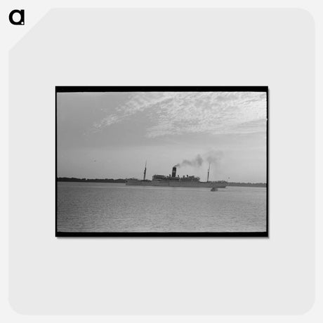 アートポストカード-Pilot Stepping from Pilot Boat to Dock, Pilottown, Louisiana
 - ラッセル リー Postcard.
