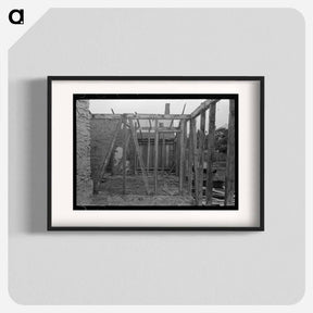アートポスター-Side Wall Construction, Edgard, Louisiana
 - ラッセル リー Poster.