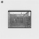 アートメモ帳-Side Wall Construction, Edgard, Louisiana
 - ラッセル リー Memo.