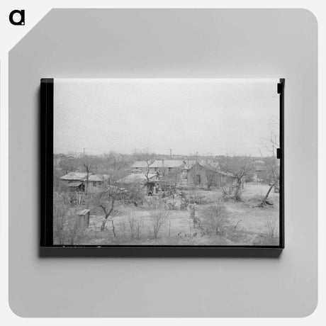 アートパネル-Mexican Section, Eagle Pass, Texas
 - ラッセル リー Canvas.