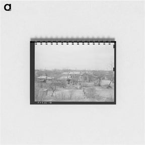 アートメモ帳-Mexican Section, Eagle Pass, Texas
 - ラッセル リー Memo.
