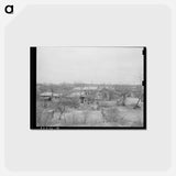 アートポストカード-Mexican Section, Eagle Pass, Texas
 - ラッセル リー Postcard.