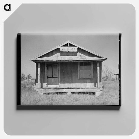 アートパネル-Abandoned Sugar Mill Office, Gibson, Louisiana
 - ラッセル リー Canvas.